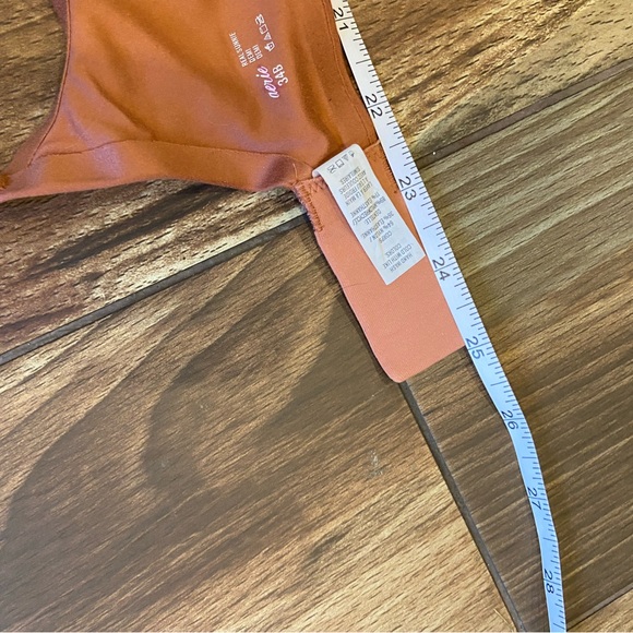 Aerie Real Sunnie Lace Bra - Orange/Rust - Picture 9 of 10